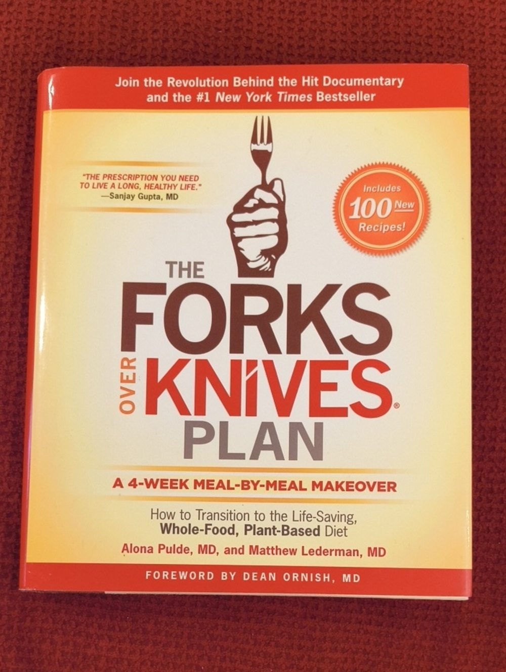 The Forks Over Knives Plan 4 Week Makeover Hardcover EUC